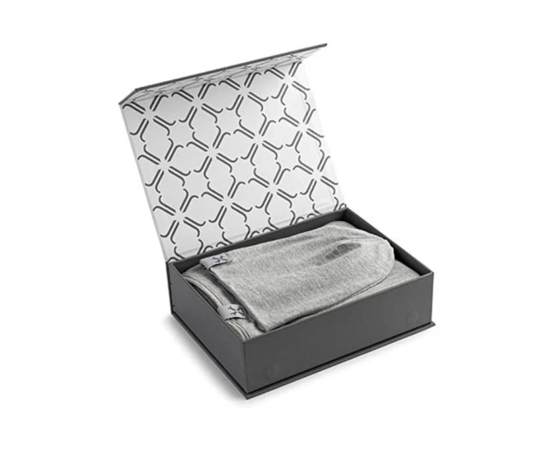 Heather Grey Beanie & Blanket Set - Image 5