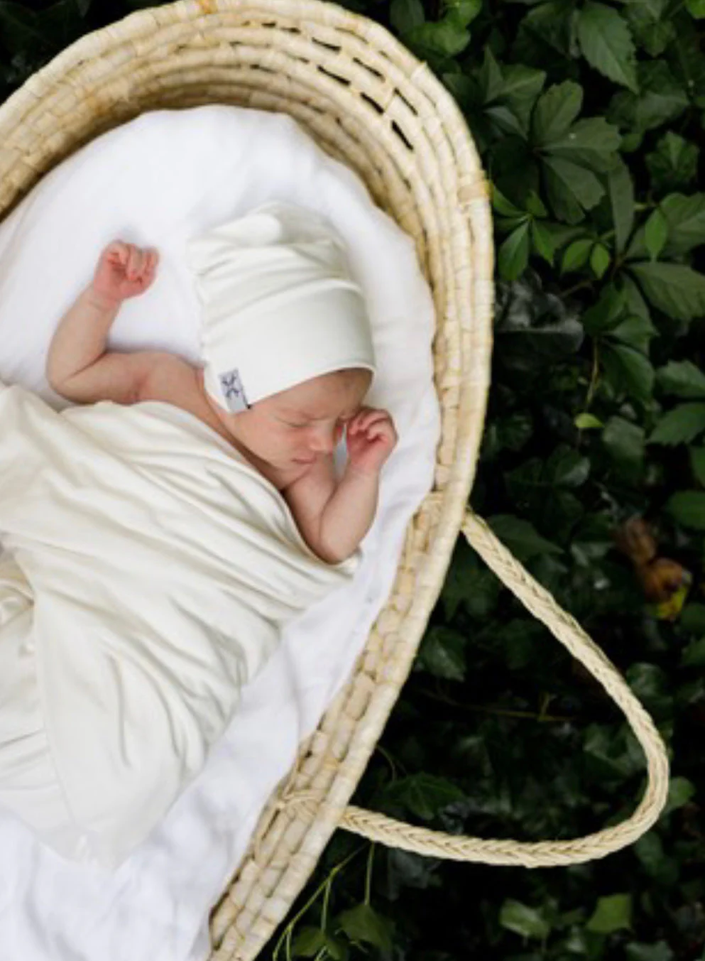 Jacqueline & Jack Beanie Natural White - Image 3